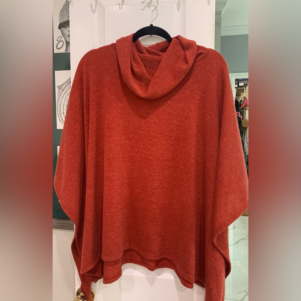 Cow neck shawl